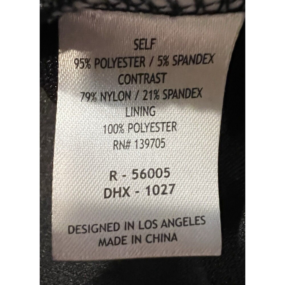 Homer & Rose Fit and Flare Party Cocktail Dress Black Size Small Special Event - Picture 7 of 8